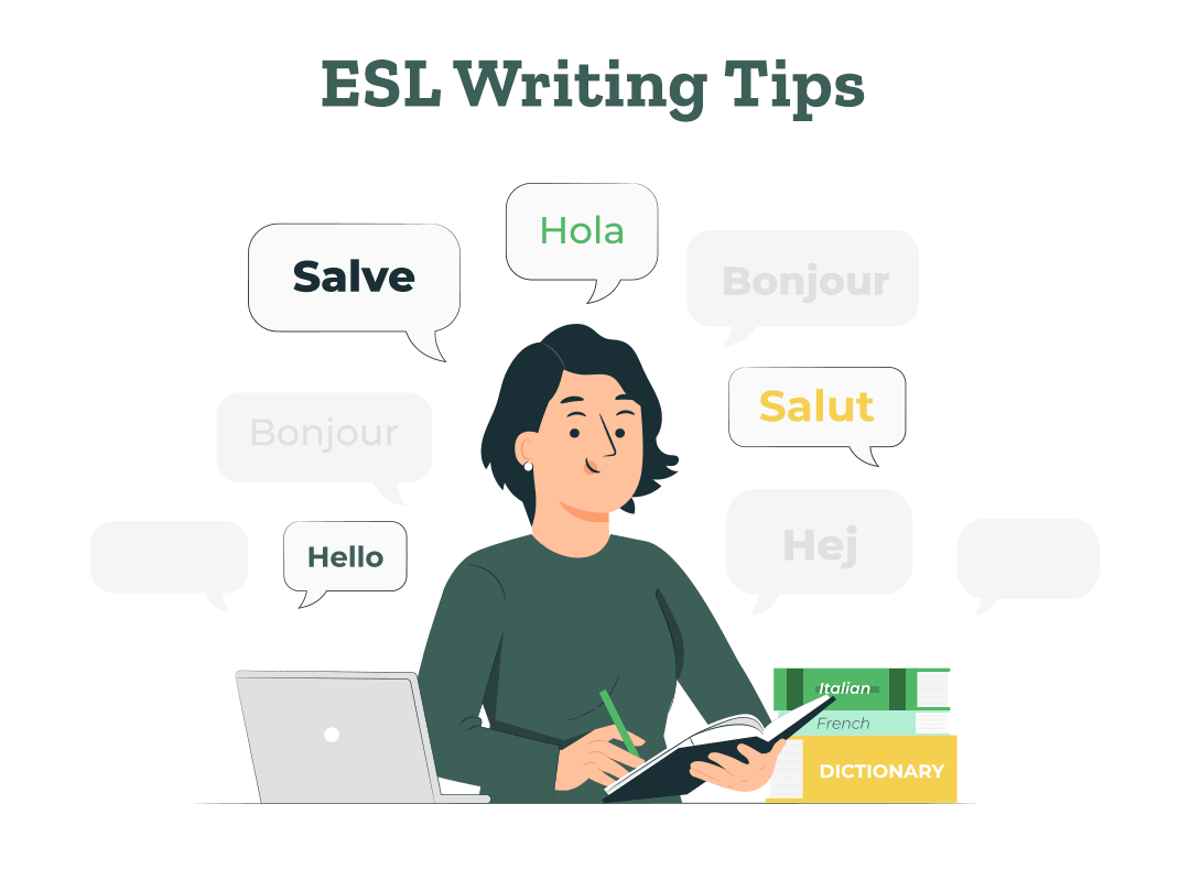 An ESL speaker finds some tips to improve writing skills when English is her second language.