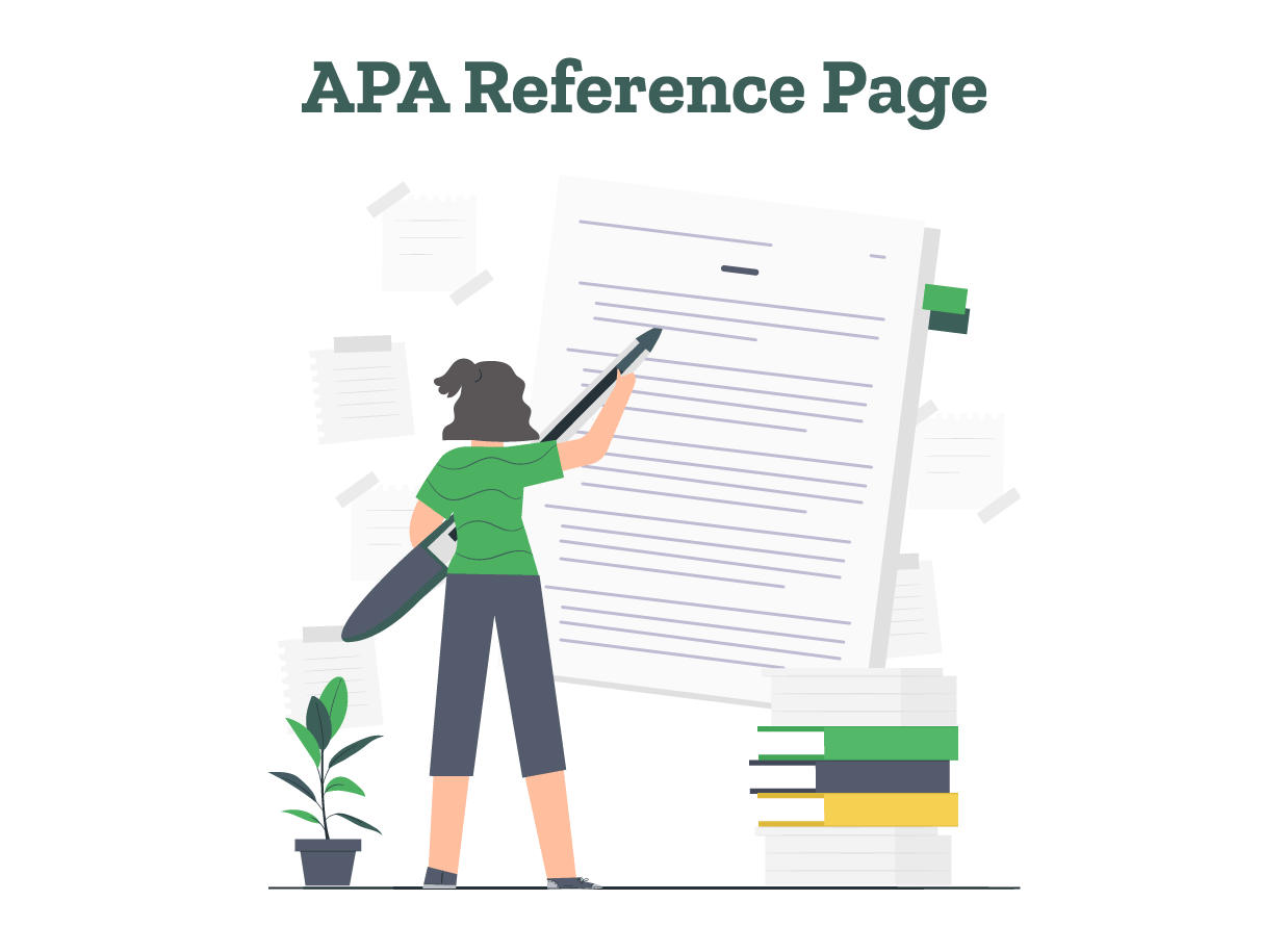 A student formats her APA reference page with a hanging indent for each entry.