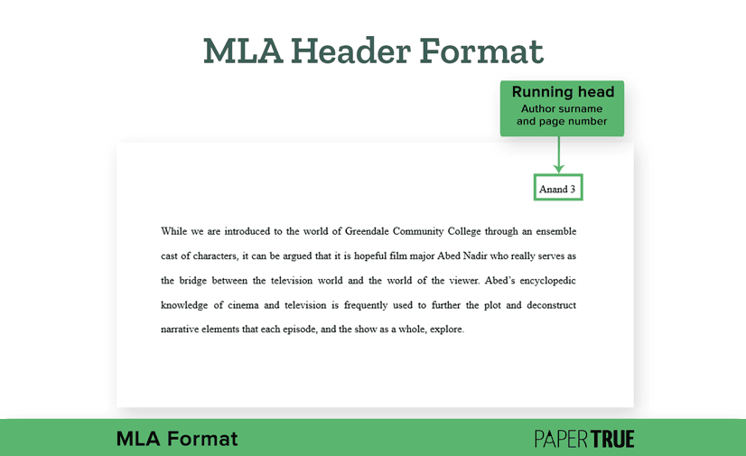 Creating an MLA title page