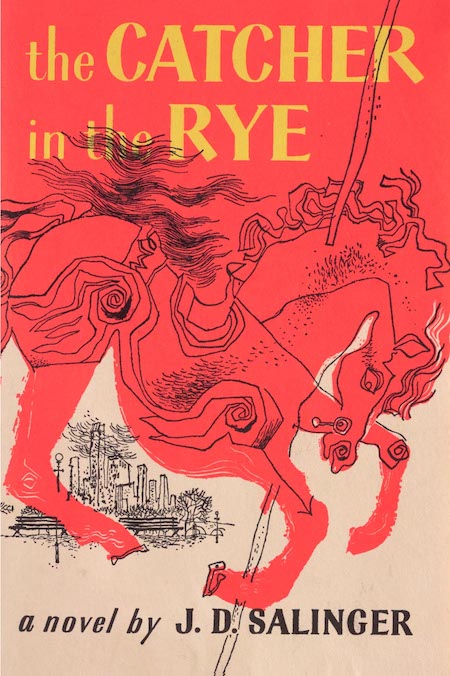 The Catcher in the Rye first edition book cover