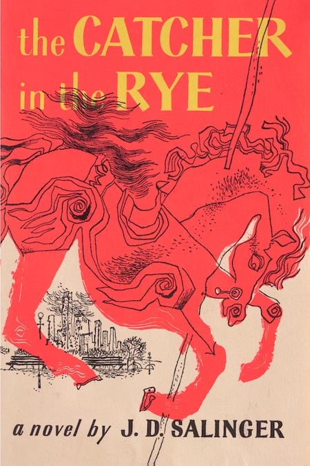 The Catcher in the Rye first edition book cover