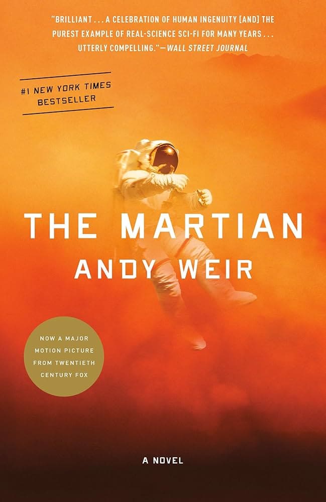 The Martian book cover
