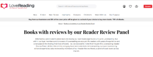 LoveReading book review site