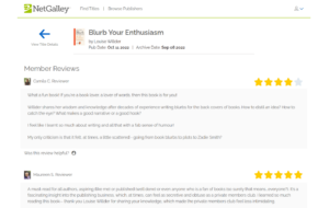 NetGalley book review site