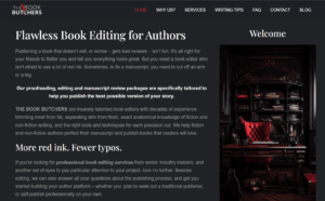 Book Butchers book editing service