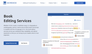 Wordvice book editing services