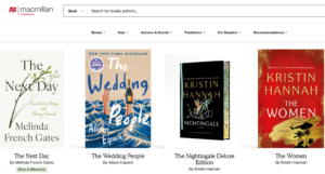 Macmillan publishers book publishing company