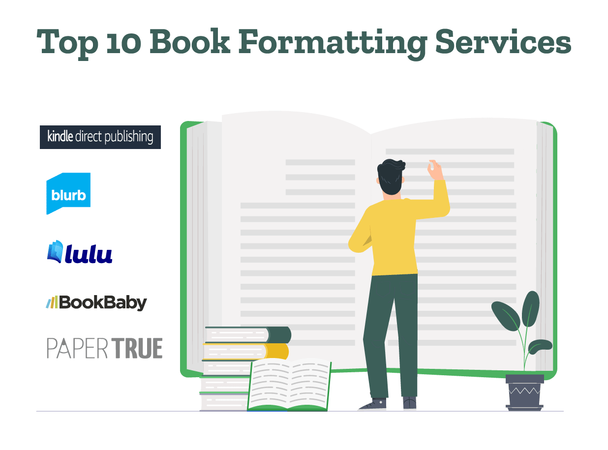 An author is thinking about the best book formatting services to format his book.