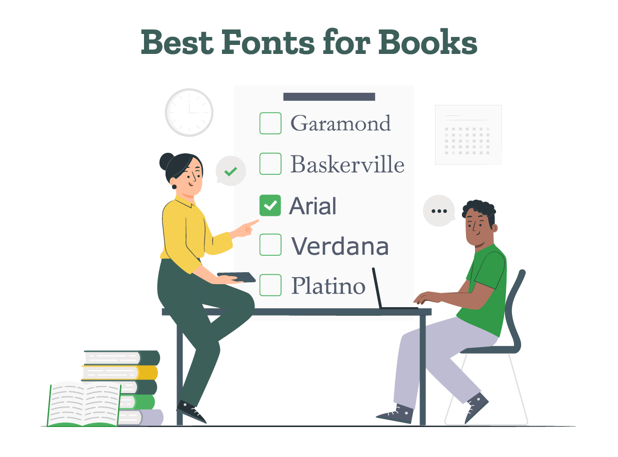 An Easy Guide to the Best Fonts & Font Sizes for Your Book