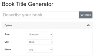 Capitalize my Title book title generator