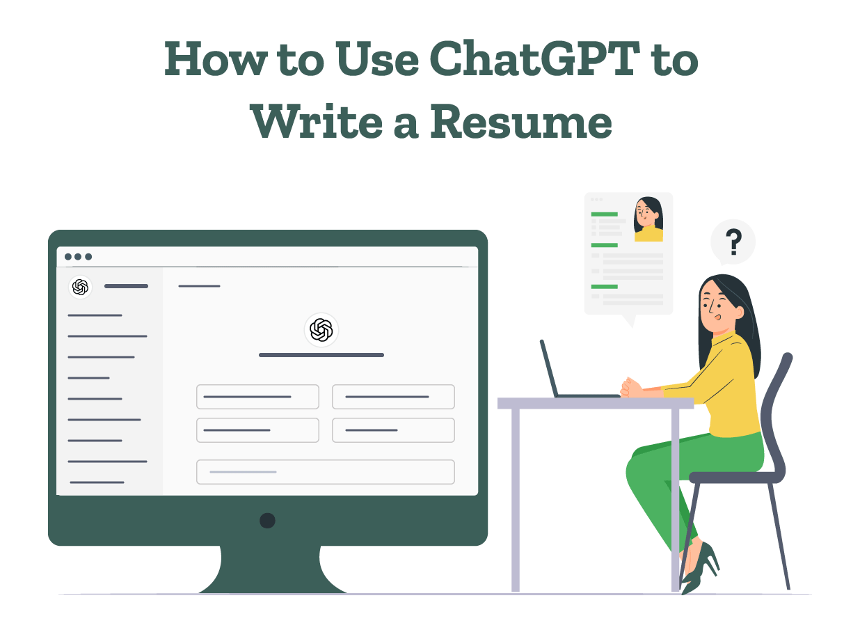 A job seeker is listing down tips on how to use ChatGPT to write a resume.