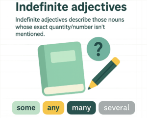 Examples of Indefinite adjectives