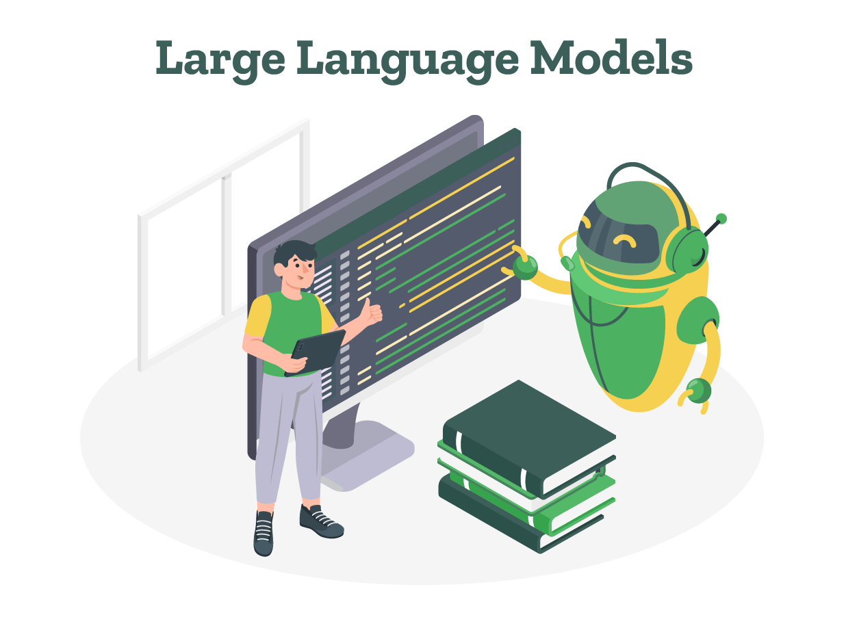 A developer is training and listing large language models.