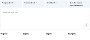 Content Harmony character and word counter. 