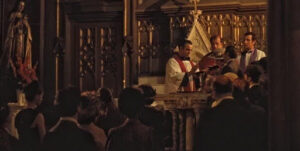 The Godfather story climax scene.