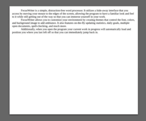 Focuswriter-book-writing-app