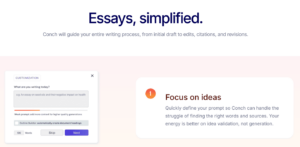 Conch.ai essay writer