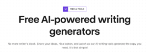 Copy.ai essay writer tool