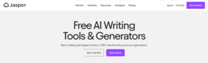 Jasper.ai essay writer