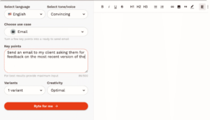 rytr AI essay writing tool