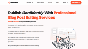 EditorNinja blog editing service