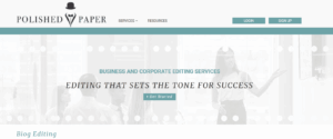 Polished Paper Blog editing service
