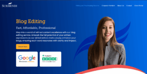 Scribendi blog editing service