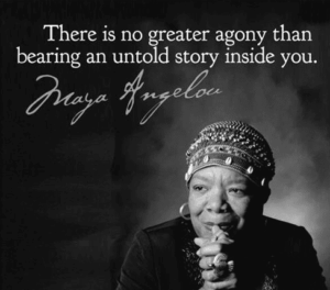 Writing Tip by Maya Angelou