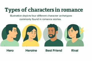 types of characters in romance novels