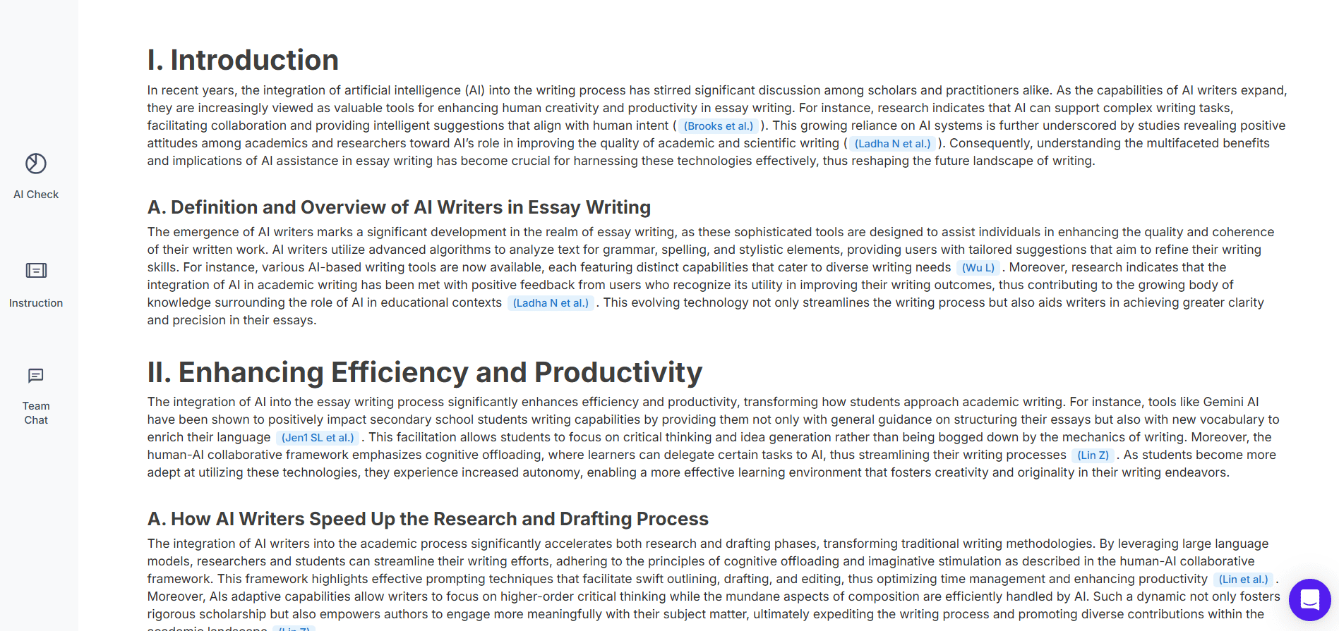 Samwell AI essay writer