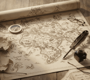 Map worldbuilding template