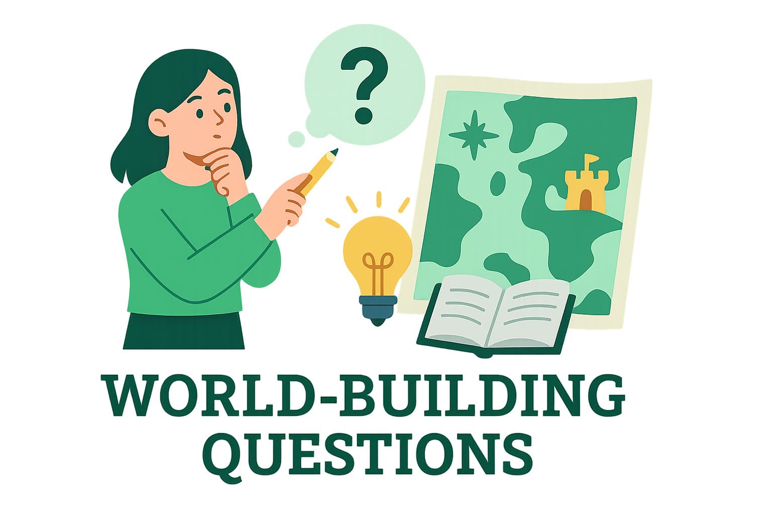 100 Worldbuilding questions and worldbuilding templates