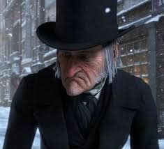 Ebenezer Scrooge direct characterization example