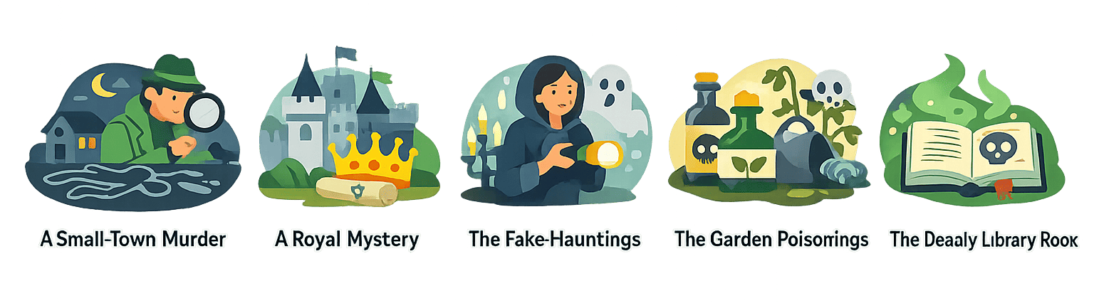 Mystery Thriller novel writing prompts