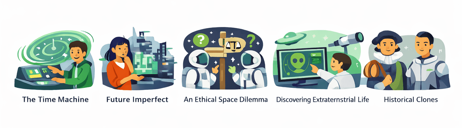 sci-fi novel writing prompts